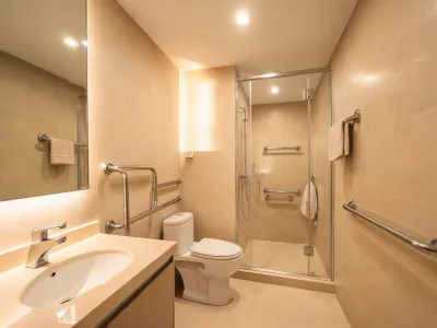 Senior living accessible bathroom